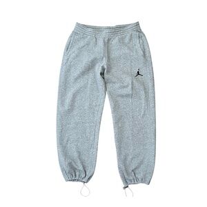 Jordan Jumpman Fleece Sweatpants Gray Mens M